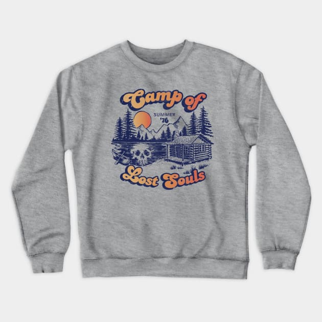 Camp of Lost Souls Crewneck Sweatshirt by Steven Rhodes